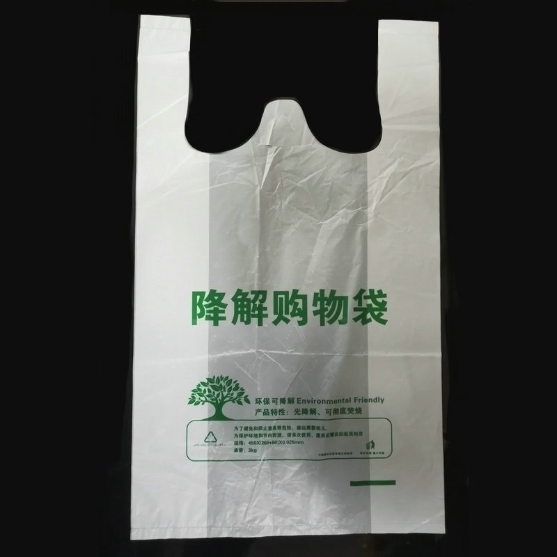 Fuldtnedbrydelig indkøbspose, miljøbeskyttelse håndtaske